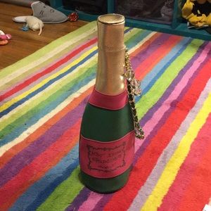 Betsey Johnson Wine Bottle Clutch